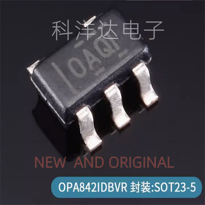 OPA842IDBVR      OPA842IDBVT     丝印OAQI 运算放大器 SOT23-5