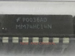 MM74HC14N 六反相施密特触发器 直插 DIP-14直插 全新  量大价优