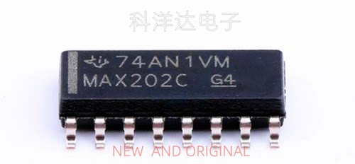 MAX202CDR 丝印MAX202C SOP16 接口收发器芯片 BOM配单一站式采购