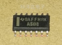 SN74AS08DR 丝印AS08 封装SOP16 5.5V 逻辑IC 4通道2输入双极与门
