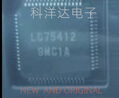 LC75412 QFP64 音频处理器 LC75412WH LC75412EH  量大价优 全新