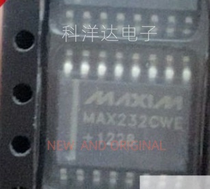 MAX232CWE MAX232CWE+T RS-232收发器 SOP16贴片 7.2MM宽体  全新