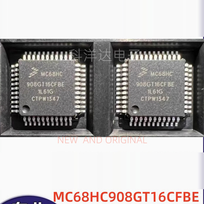 MC68HC908GT16CFBE     封装QFP44  嵌入式微控制器芯片 全新现货