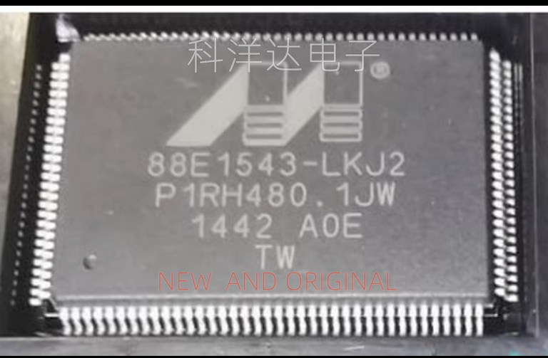 88E1543-A0-LKJ2C000 丝印88E1543-LKJ2 封装QFP128 以太网收发器