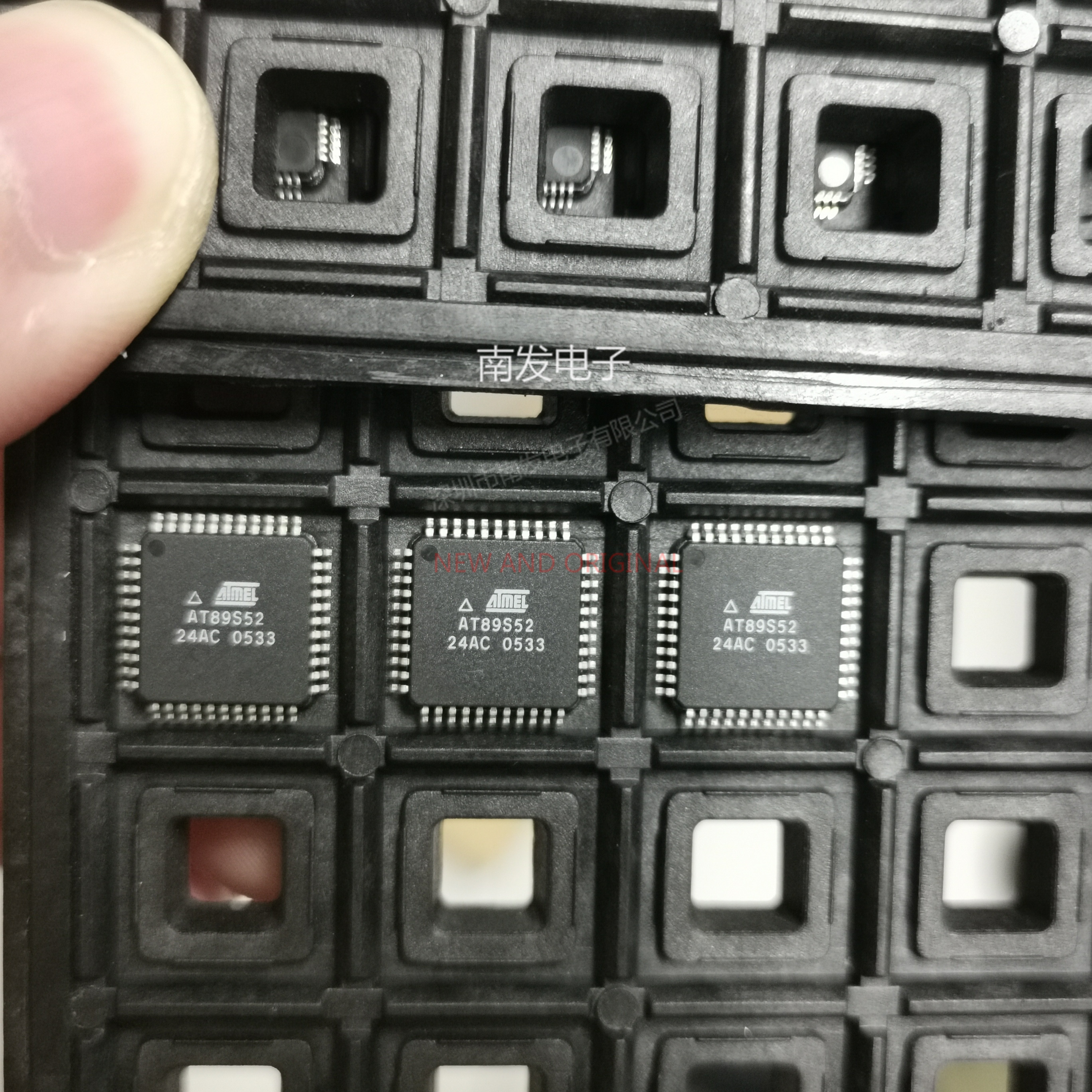 AT89S52-24AC 微控制器芯片 QFP44  量大价优 BOM配单一站式采购