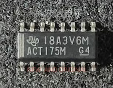 CD74ACT175M CD74ACT175M96 ACT175M 触发器D型总线接口 SOP16
