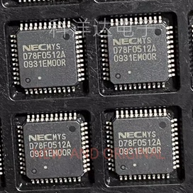D78F0512A UPD78F0512AGB  UPD78F0512AGB-GAF-AX 封装QFP44 全新