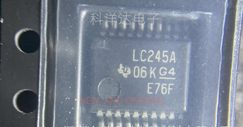 SN74LVC245ADBR 丝印LC245A  SSOP-20 八路总线收发器 逻辑芯片