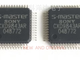 CXD9843AR 封装QFP-48 音频功放芯片IC 全新 BOM配单一站式采购