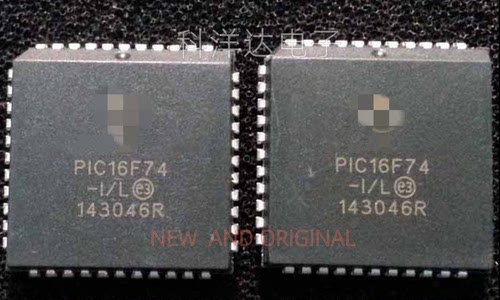 PIC16F74-I/L封装PLCC44 单片机微控制器 全新 BOM配单一站式采购