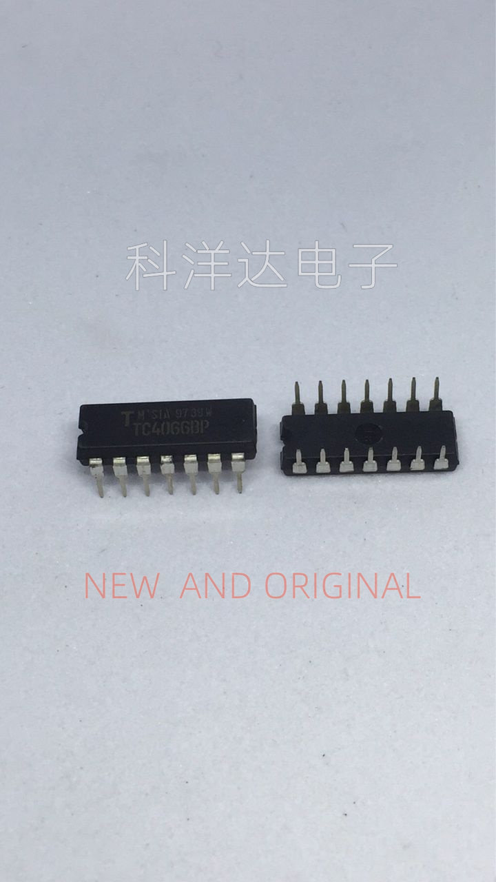 TC4066BP 直插DIP-14 四路模拟开关芯片 全新 BOM配单一站式采购