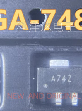 SGA-7489Z SGA7489Z丝印A74Z SOT89信号增益射频低噪声功率放大器