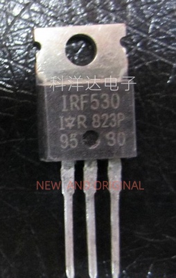 IRF530PBF 丝印IRF530 直插TO220 100V14A MOS场效应管 量大价优