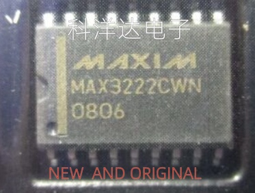 MAX3222CWN MAX3222CWN+T 收发器 贴片SOP18  BOM配单一站式采购