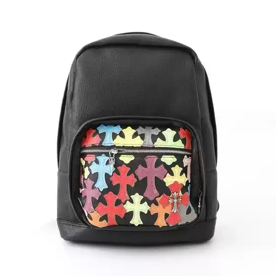 Trendy Brand 26 Models Dark Gothic Style 925 Colorful Cross Large Notebook Backpack Unisex Large Capacity Bag