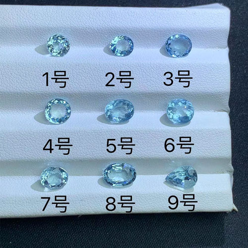 天然海蓝宝性价比高名贵宝石