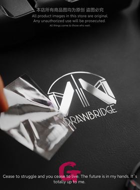 死亡搁浅2金属贴纸吊桥drawbridge标志DS2游戏笔记本电脑吉他装饰