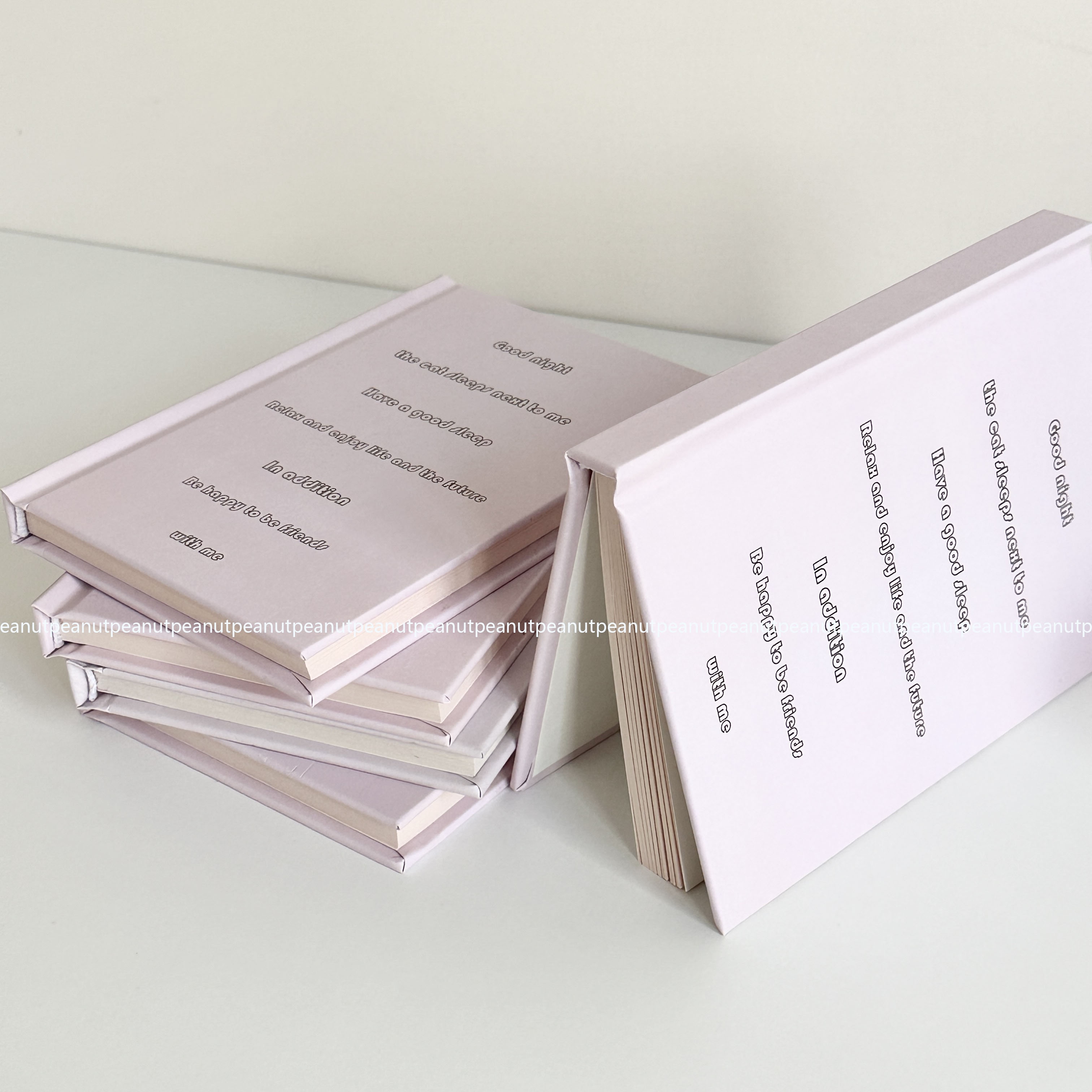 Goodnight硬壳本手帐本一颗花生