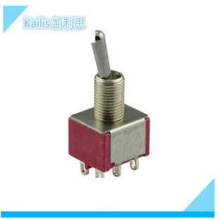 SH品牌T80-T系列钮子开关 T8011六脚两档T8012六脚三挡 寿命5万次