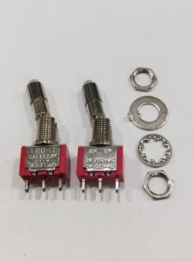 SH T80-T钮子开关6脚带锁 防误碰摇臂开关T8013-LKBQ T8011-LK1BQ