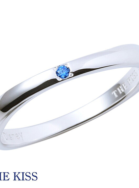 日本THE KISS 迪士尼公主系列 美女與野獸彩鑽純銀戒指