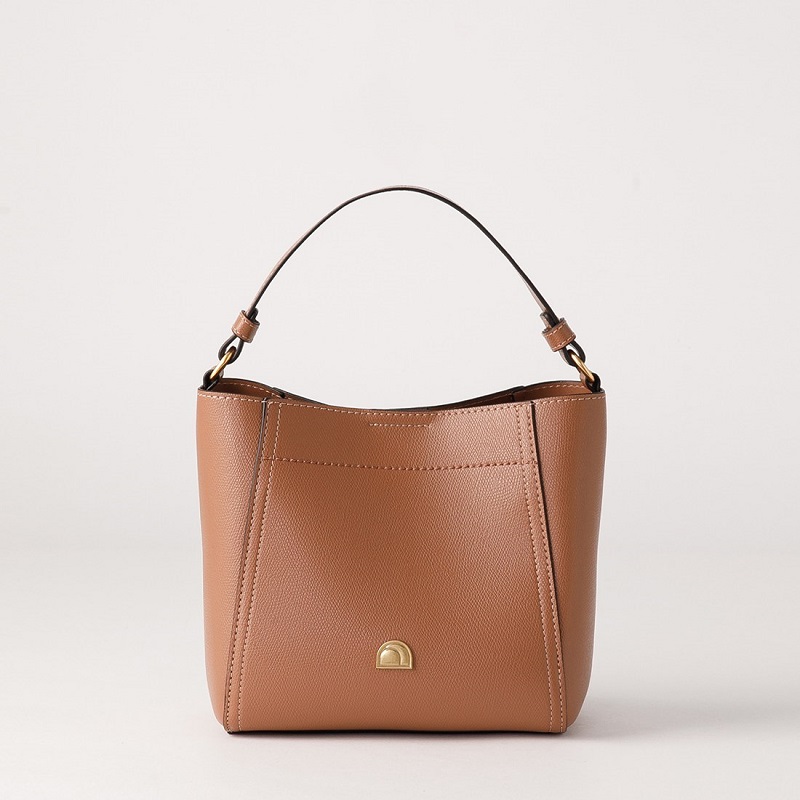 Pixy DailyPresh Ditto 兩用迷你桶包 駝棕