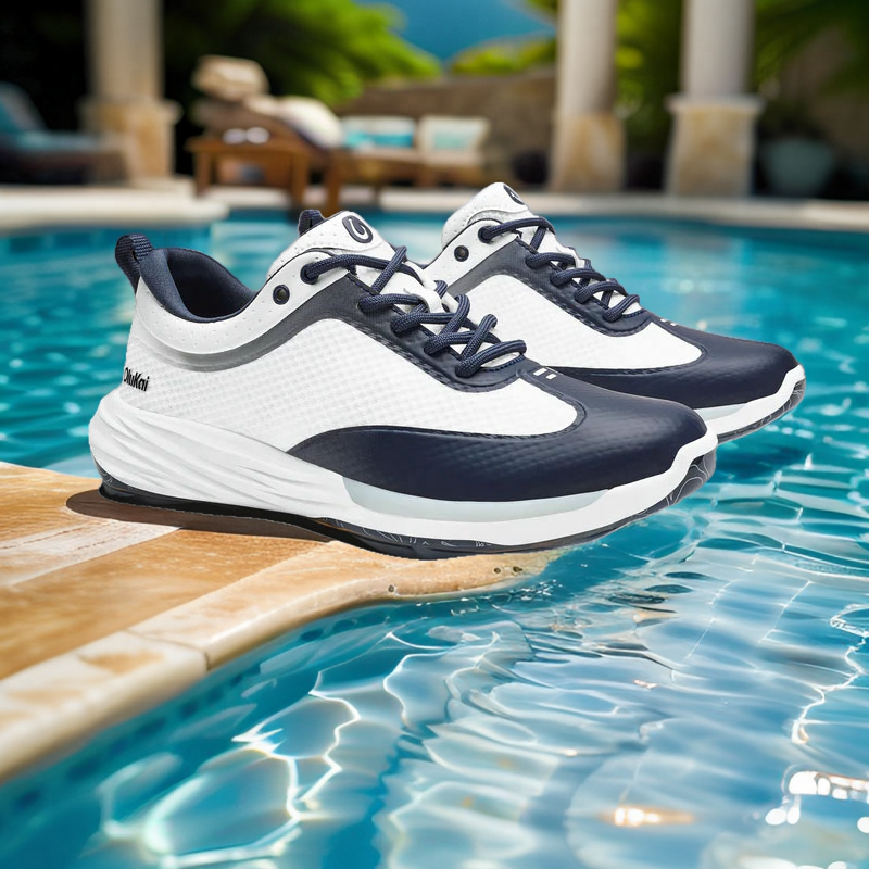 Footjoy防水牛皮高尔夫球鞋男