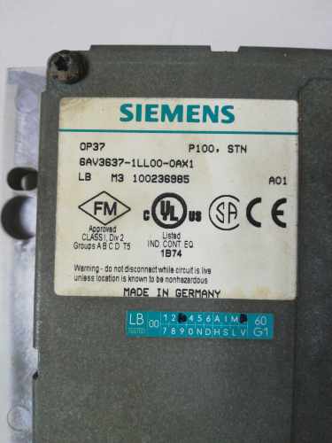 OP37 6AV3637-1LL00-0AX1