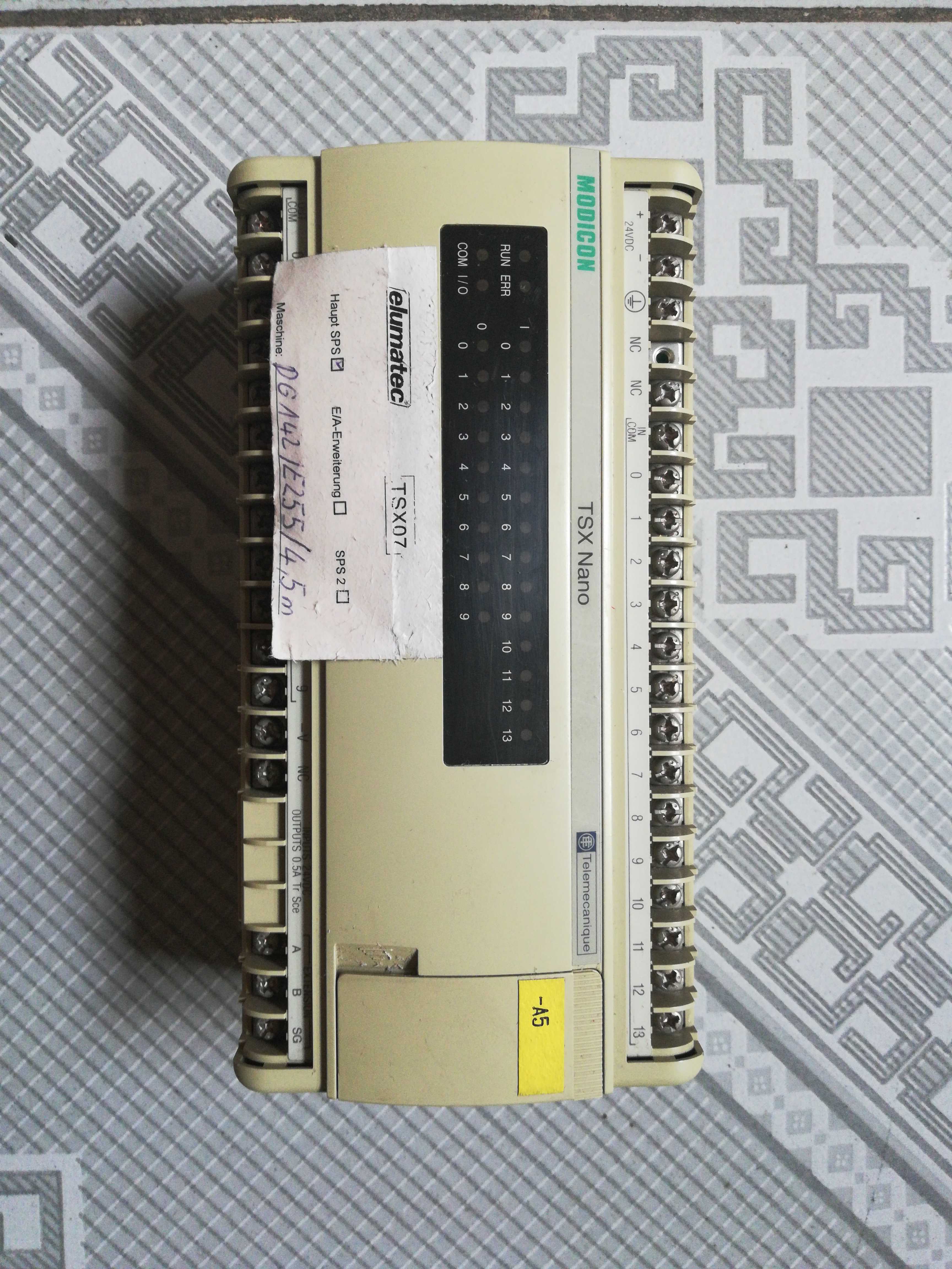 MODICON  TSX Nano  TSX 07 31 2412    拆机件