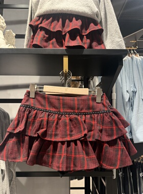 WM wmanagement国内正品代购格纹蛋糕裙不支持退换