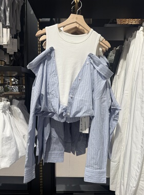 WM wmanagement国内正品代购假两件格纹上衣不支持退换