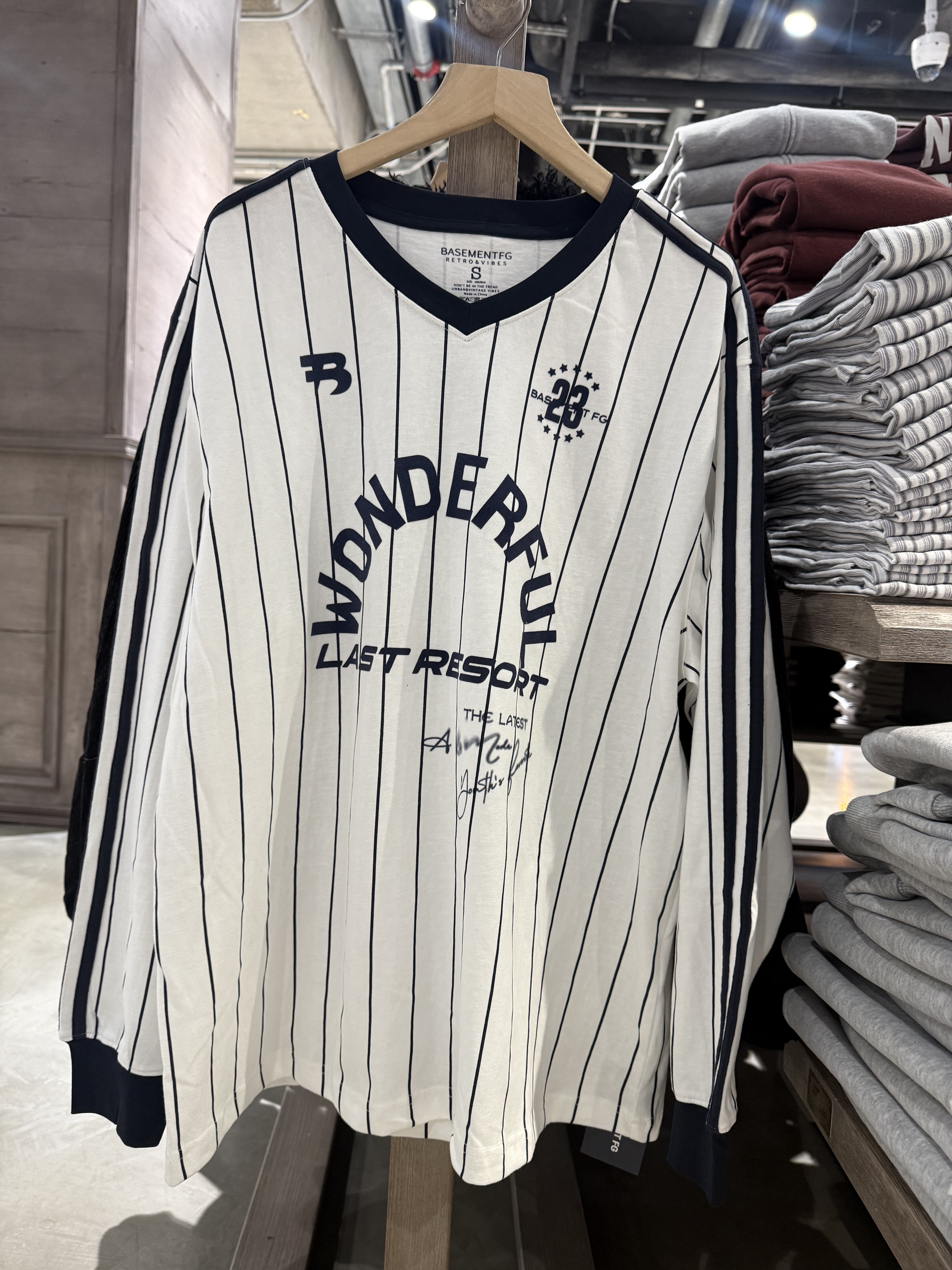 BASEMENT FG 国内北京BF正品代购长袖T恤不支持退换