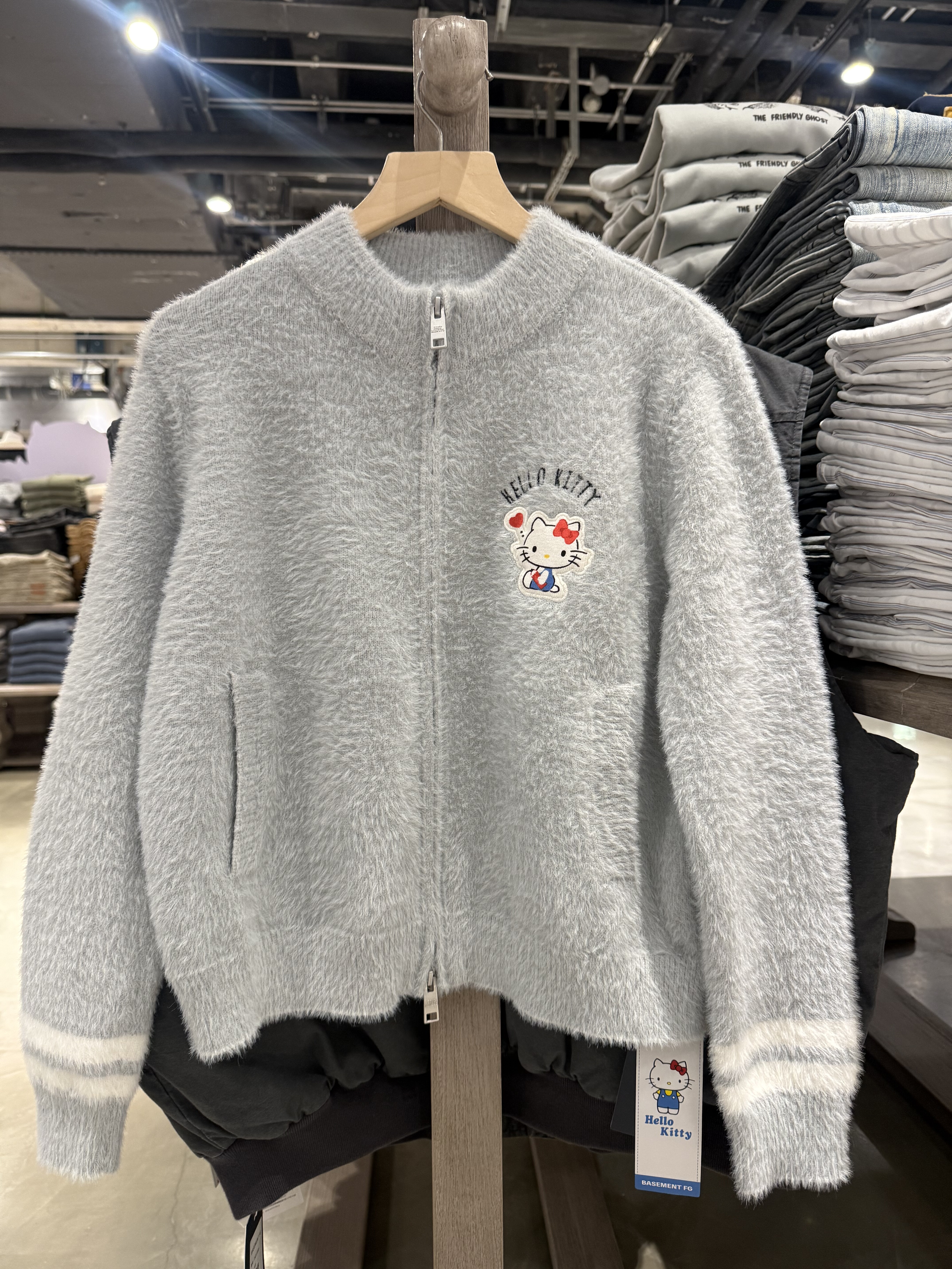 BASEMENT FG 国内北京BF正品代购毛织外套不支持退换