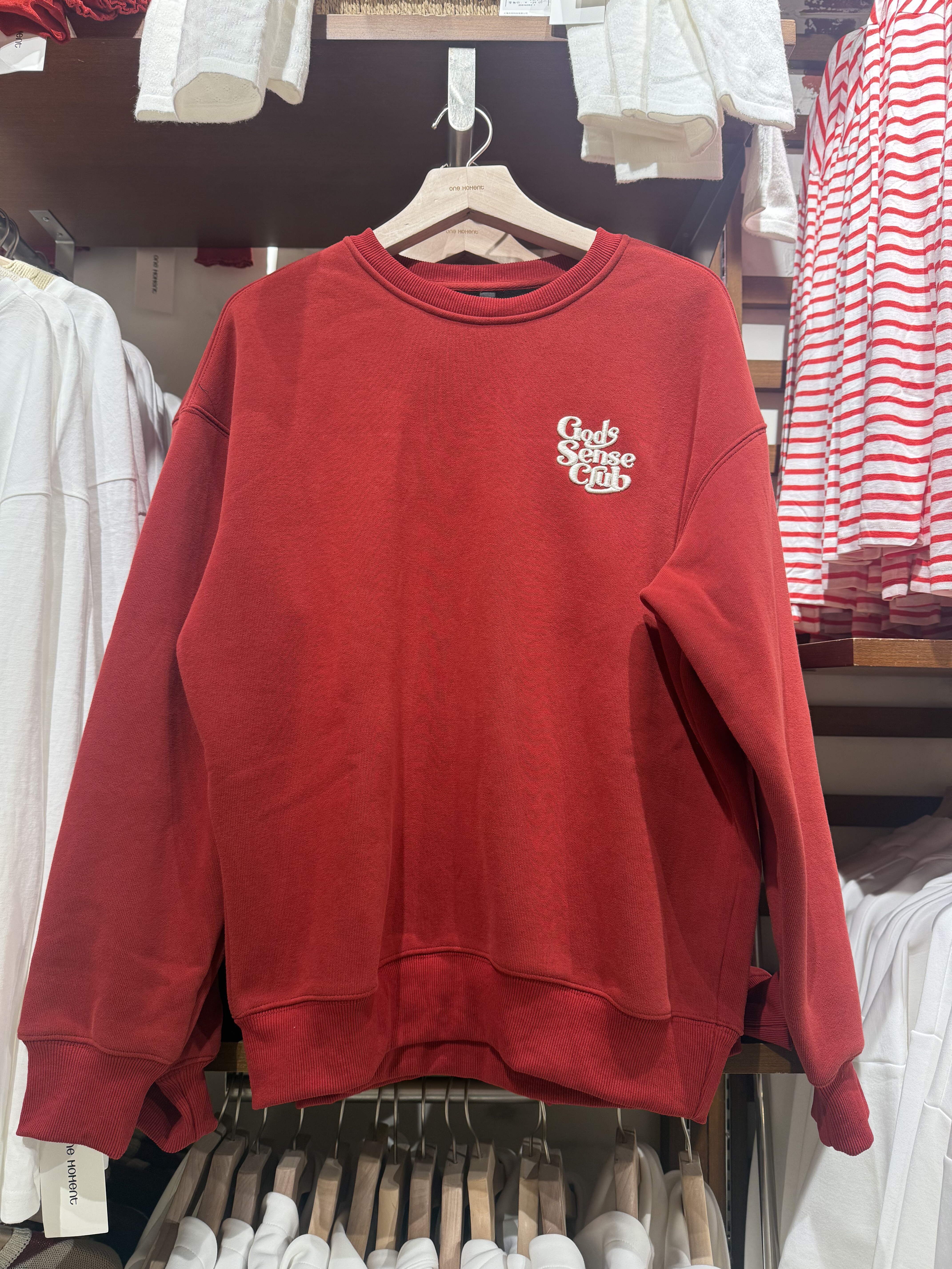 OM one moment国内正品代购加绒套头卫衣不支持退换