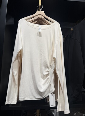 WM wmanagement国内正品代购长袖侧边褶裥上衣不支持退换