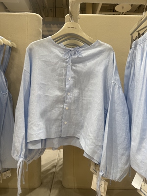 Twoi国内北京正品代购亚麻上衣不支持退换