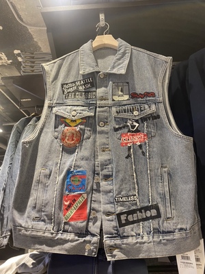 BASEMENT FG 国内北京BF正品代购牛仔马甲