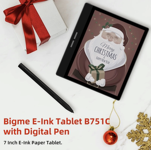 Bigme B751C Color ePaper Tablet 7 Inch海外版大我电子书阅读器