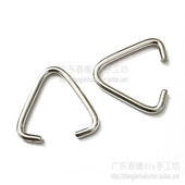 三角扣开闭口铁不锈钢挂钩钥匙链饰品公仔玩偶挂扣DIY饰品配件