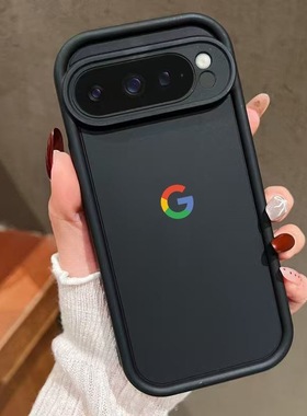 彩色Logo适用于谷歌Pixel 9pro手机壳Pixel 9proXL磨砂Google Pixel8pro保护套Pixel7pro软壳7A防摔Pixel8A