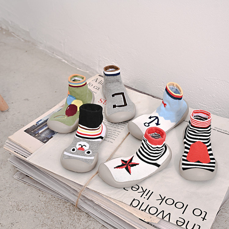 韩国男女儿童地板鞋宝宝学步鞋幼儿园室内鞋软底舒适早教袜子鞋,童鞋/婴儿鞋/亲子鞋,学步鞋,淘宝优惠券,粉丝福利购,淘宝优惠卷