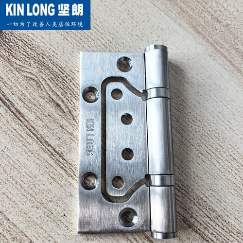 坚朗不锈钢4寸子母合页门免开槽