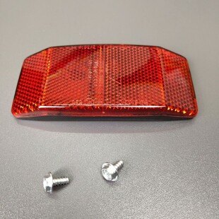 自行车反光板后警示片山地车夜骑辐条灯货架单车反光尾灯配件