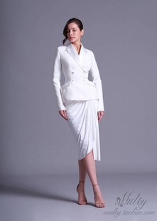 Poem 设计师设计 OL日常通勤正式 长袖 外套 西装 泰国代购