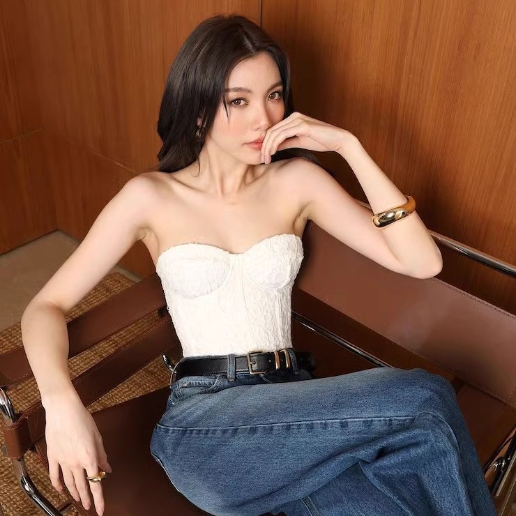 Fabrique.co裹胸塑身紧身上衣