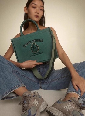 【泰国代购】设计师品牌 Chato  日常通勤百搭大容量实用托特包