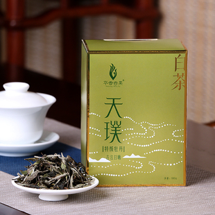 华香白茶2018年福鼎白茶太姥山特级牡丹花香古法日晒散装高山春茶