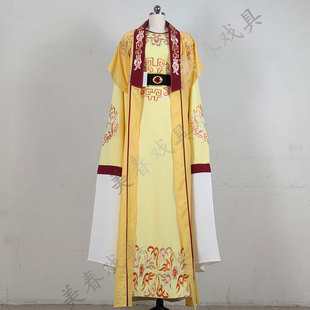 新款对开里外风流王小生戏服绣花越剧戏剧戏曲黄梅戏舞蹈演出服饰