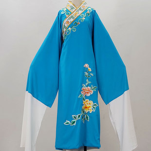 戏剧浙百梁山伯梁祝新款斜领绣花小生衣戏服黄梅戏地方民族戏曲服