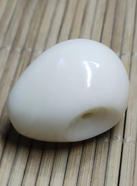 老李手工 天然象牙果一体三通 玉牙菩提佛头 佛珠手串配饰 手工